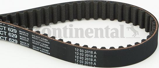 Continental CTAM CT 629 - Зубчатый ремень ГРМ parts5.com