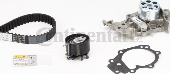 Continental CTAM CT1045WP1 - Водяной насос + комплект зубчатого ремня parts5.com