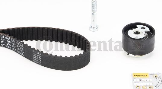 Continental CTAM CT1055K1 - Комплект ремня ГРМ parts5.com