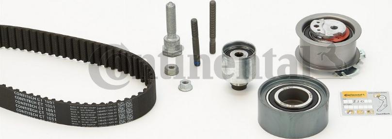 Continental CTAM CT 1051 K2 - Комплект ремня ГРМ parts5.com