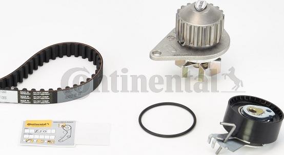 Continental CTAM CT 1066 WP1 - Водяной насос + комплект зубчатого ремня parts5.com