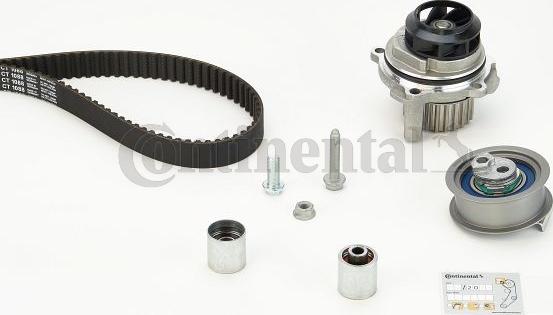 Continental CTAM CT 1088 WP4 - Водяной насос + комплект зубчатого ремня parts5.com