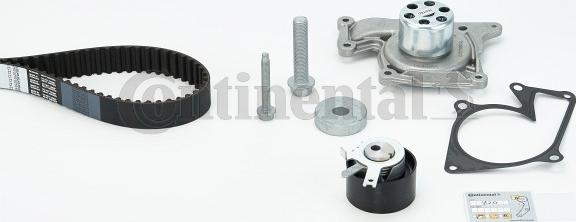 Continental CTAM CT 1035 WP4 - Water Pump & Timing Belt Set parts5.com