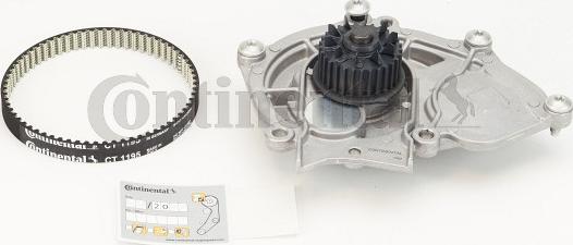 Continental CTAM CT1195WP1 - Водяной насос + комплект зубчатого ремня parts5.com