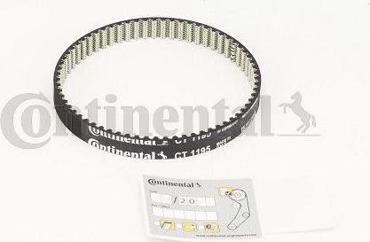 Continental CTAM CT 1195 - Зубчатый ремень ГРМ parts5.com