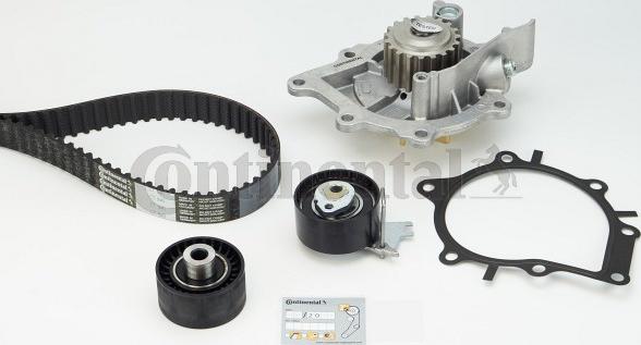 Continental CTAM CT 1140 WP2 - Водяной насос + комплект зубчатого ремня parts5.com