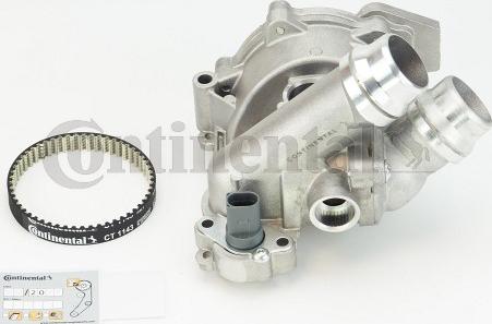 Continental CTAM CT1143WP3 - Водяной насос + комплект зубчатого ремня parts5.com