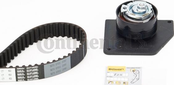 Continental CTAM CT 1150 K1 - Комплект ремня ГРМ parts5.com