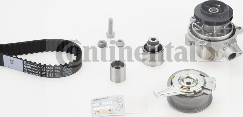 Continental CTAM CT 1168 WP6 - Водяной насос + комплект зубчатого ремня parts5.com