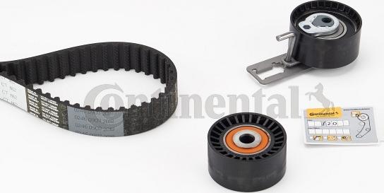 Continental CTAM CT1162K4 - Timing Belt Set parts5.com