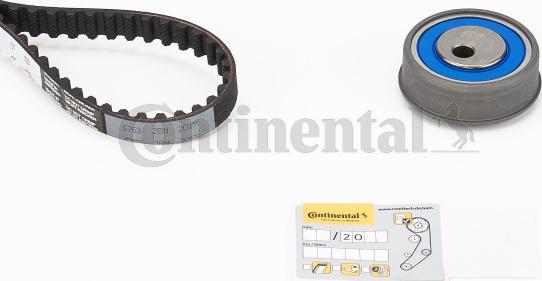 Continental CTAM CT 1109 K2 - Комплект ремня ГРМ parts5.com