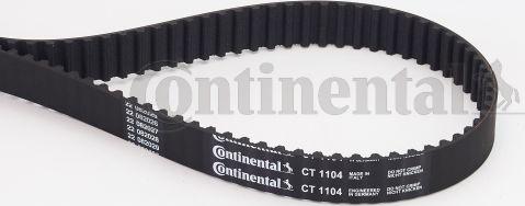 Continental CTAM CT 1104 - Зубчатый ремень ГРМ parts5.com