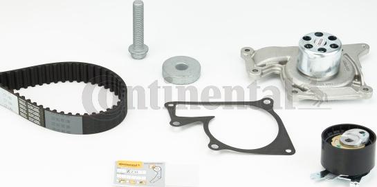 Continental CTAM CT 1184 WP1 - Водяной насос + комплект зубчатого ремня parts5.com