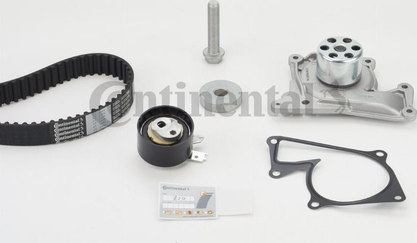 Continental CTAM CT1184WP2 - Водяной насос + комплект зубчатого ремня parts5.com