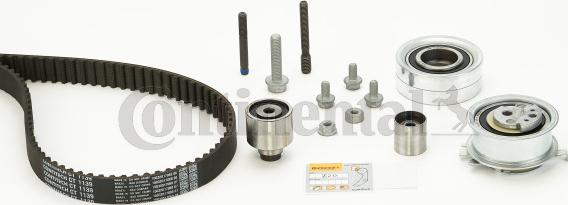 Continental CTAM CT 1139 K2 - Комплект ремня ГРМ parts5.com