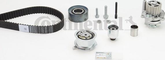 Continental CTAM CT 1134 WP2 - Водяной насос + комплект зубчатого ремня parts5.com