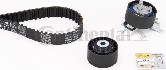 Continental CTAM CT 1138 K1 - Комплект ремня ГРМ parts5.com