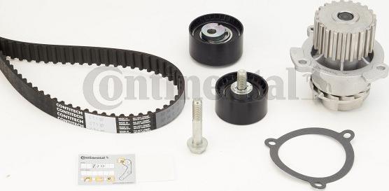 Continental CTAM CT 1137 WP1 - Водяной насос + комплект зубчатого ремня parts5.com