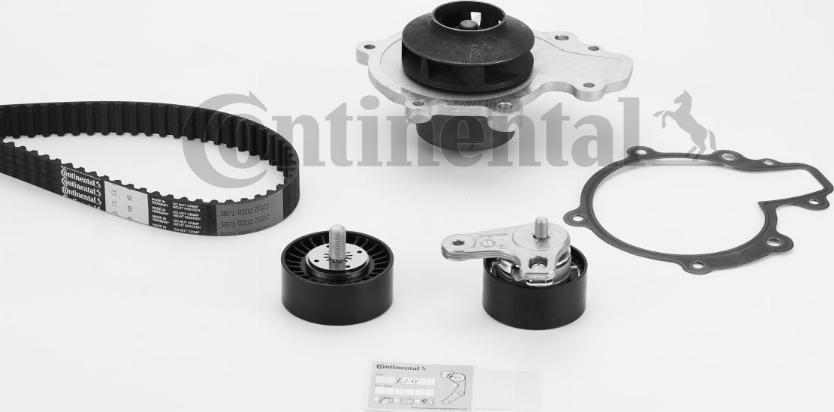 Continental CTAM CT 1121 WP1 - Водяной насос + комплект зубчатого ремня parts5.com