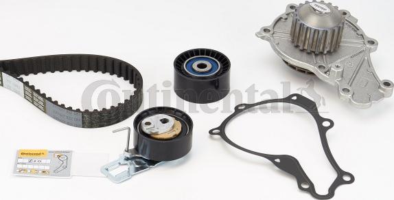 Continental CTAM CT 1203 WP1 - Водяной насос + комплект зубчатого ремня parts5.com