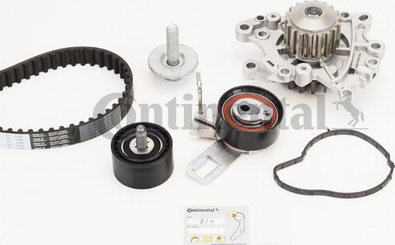 Continental CTAM CT1230WP1 - Водяной насос + комплект зубчатого ремня parts5.com