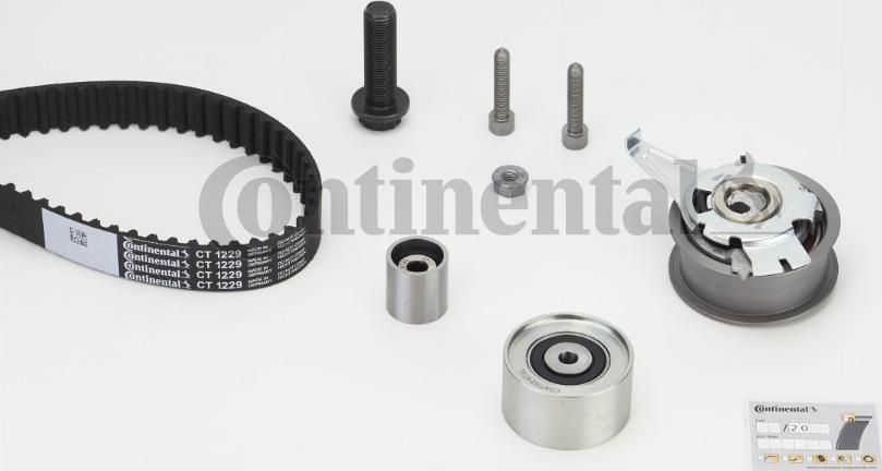 Continental CTAM CT 1229 K1 - Комплект ремня ГРМ parts5.com