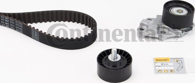 Continental CTAM CT 887 K1 - Комплект ремня ГРМ parts5.com