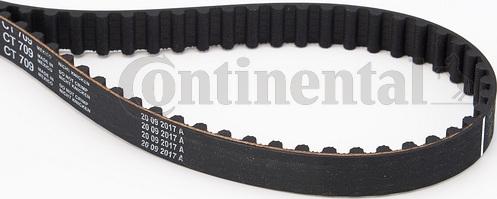 Continental CTAM CT 709 - Зубчатый ремень ГРМ parts5.com