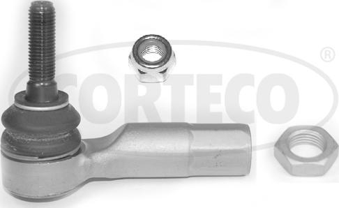 Corteco 49400406 - Наконечник рулевой тяги, шарнир parts5.com