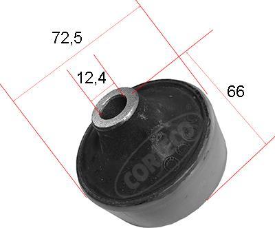 Corteco 49403035 - Сайлентблок, рычаг подвески колеса parts5.com