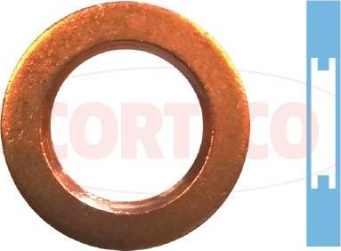 Corteco 49430663 - Прокладка, корпус форсунки parts5.com