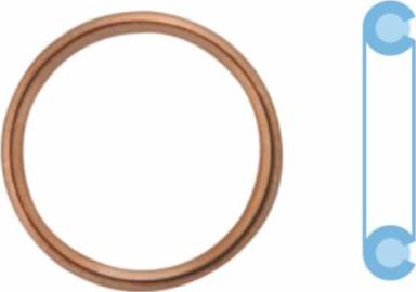 Corteco 005709H - Уплотнительное кольцо, резьбовая пробка маслосливного отверстия parts5.com