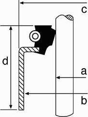 Corteco 49472837 - Уплотнительное кольцо, стержень клапана parts5.com