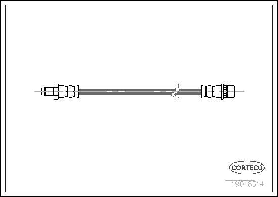 Corteco 19018514 - Brake Hose parts5.com