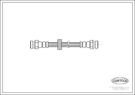 Corteco 19018657 - Brake Hose parts5.com