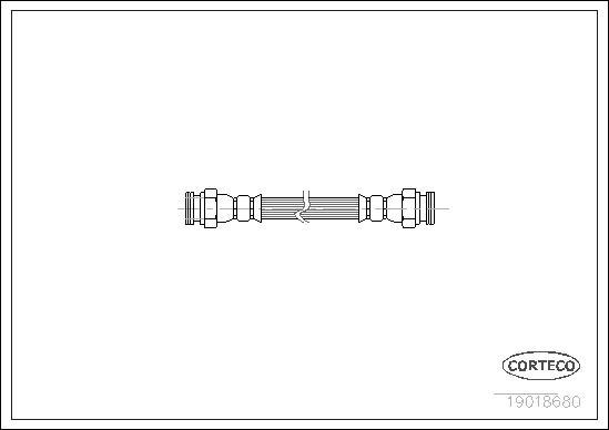 Corteco 19018680 - Brake Hose parts5.com