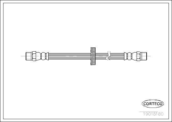 Corteco 19018180 - Brake Hose parts5.com