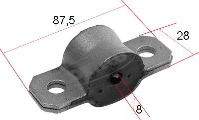 Corteco 80000484 - Втулка, стабилизатор parts5.com