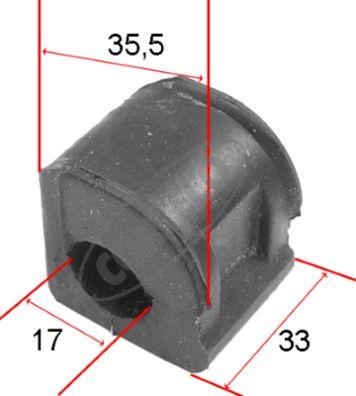 Corteco 80000137 - Втулка, стабилизатор parts5.com