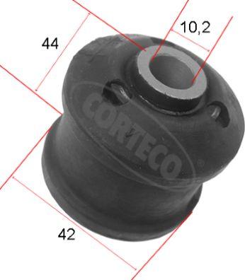 Corteco 80001416 - Сайлентблок, рычаг подвески колеса parts5.com