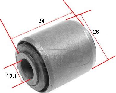 Corteco 21652772 - Сайлентблок, рычаг подвески колеса parts5.com