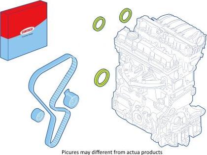 Corteco 289008 - Shaft Seal Set, engine parts5.com