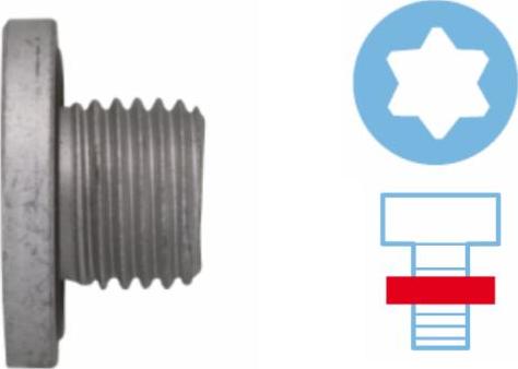 Corteco 220049H - Резьбовая пробка, масляный поддон parts5.com