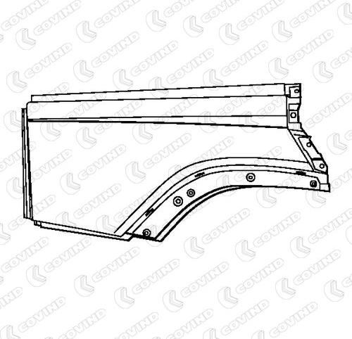 Covind 4FH/250 - Боковина parts5.com