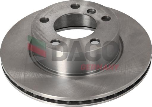 DACO Germany 600311 - Тормозной диск parts5.com