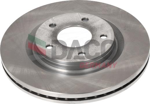 DACO Germany 602607 - Тормозной диск parts5.com