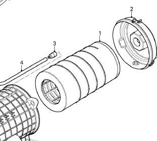 DAF 1638054 - Воздушный фильтр parts5.com