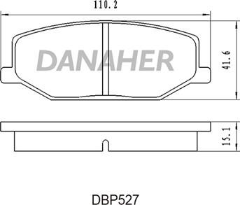 IRQ AUTOMOTIVE 900208 - Тормозные колодки, дисковые, комплект parts5.com