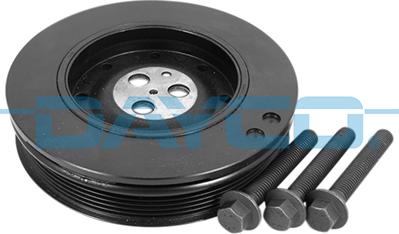 Dayco DPV1041K - Шкив коленчатого вала parts5.com