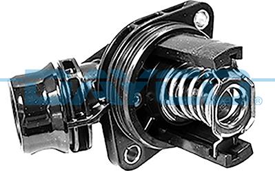 Dayco DT1287F - Термостат, охлаждающая жидкость parts5.com